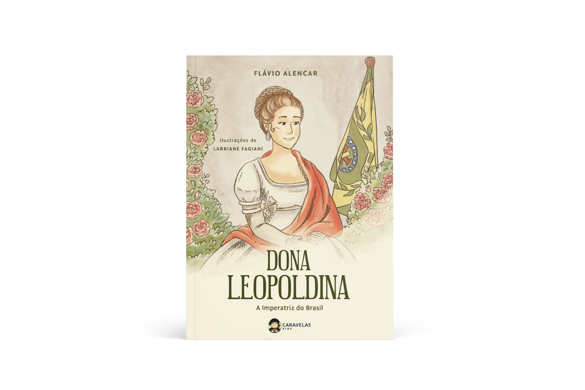 Capa do livro Dona Leopoldina