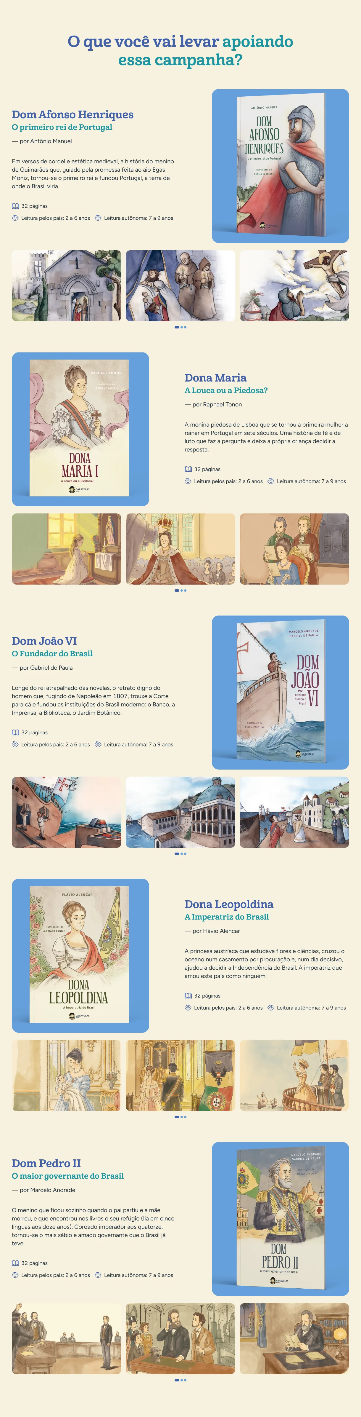 Os 5 livros